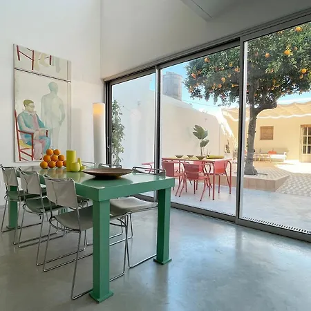 Design & Art, Patio With Orange Tree, Near Seville *