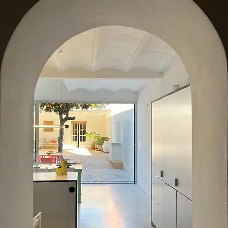 Design & Art, Patio With Orange Tree, Near Seville Carrion de Los Cespedes